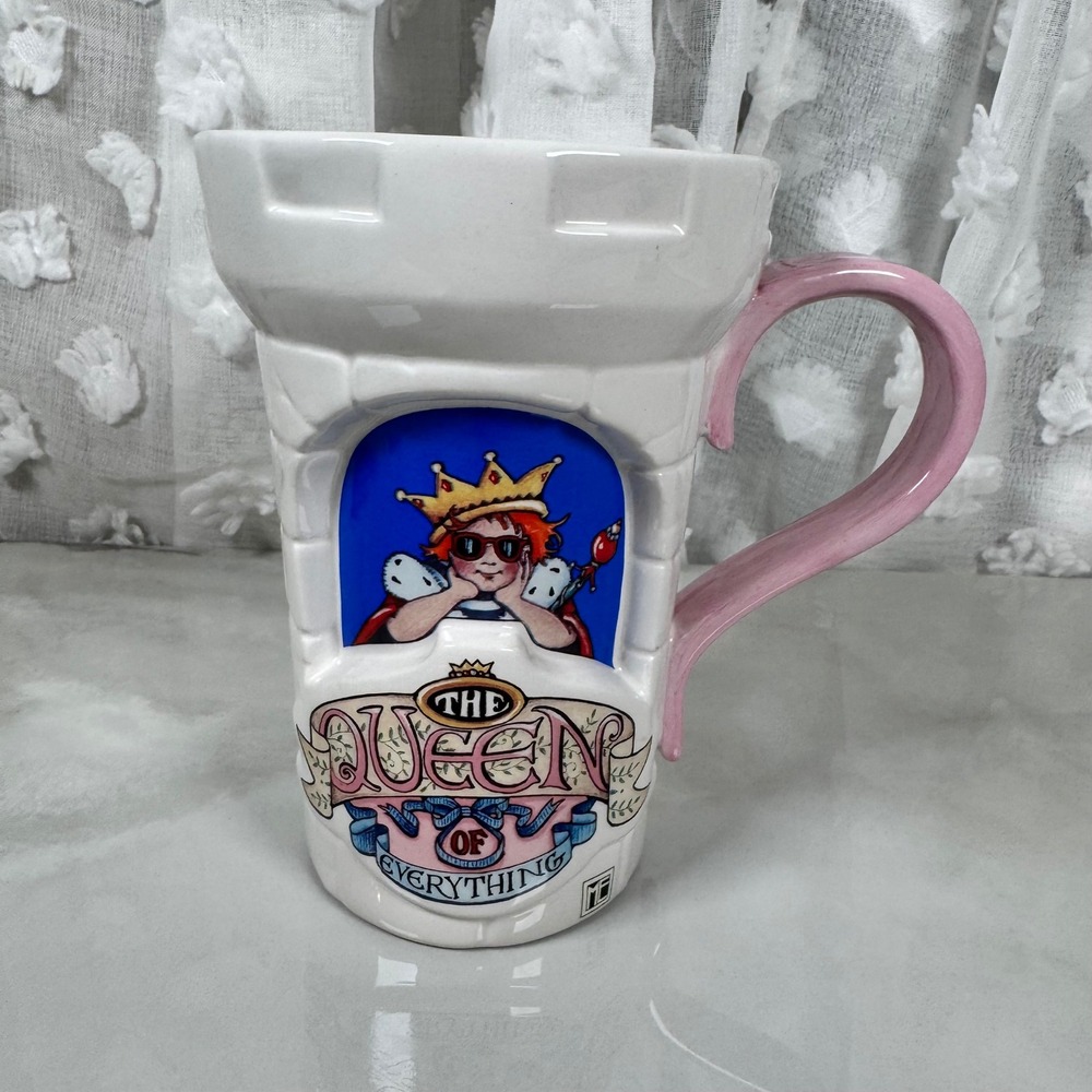 Mary Engelbreit The Queen of Everything Oversized Castle Coffee Mug Teleflora